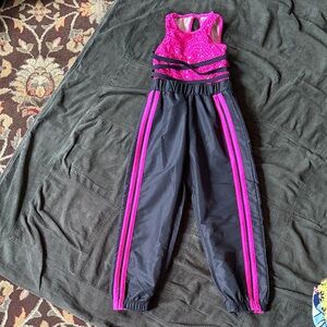 Weissman Pink and Black Hip Hop Costume SC